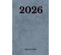 2026 Weekly & Monthly Planner | Monday Start | 6x9 Paperback | Slate Grey: Simple Organizer with Monthly & Weekly Pages, Notes & Goals | Compact Schedule Book for Work, Study & Life