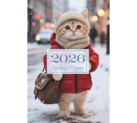 2026 Winter Fashion Cat Monthly Planner: Plan Your Year with Adorable Winter Whimsy