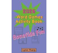2026 Word Games Variety Activity Puzzle Book: Holidays