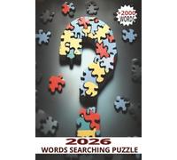 2026 Word Search Book Puzzles|Travel Size| Brain Games for Teenagers, Adults and Seniors|Over +2000 Words: 2026 Brain Games