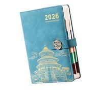 2026 Work Life Planner Diario di viaggio Programma Notebook Compatti Dimensioni Sistemi di monitoraggio delle attività Scrittura liscia Diario di viaggio