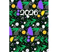 2026 XXL: Jahresübersicht 2026 in Form eines Buches | Ein Tag pro Seite mit Zeit | A4-Planer | Kalender für Training, Arbeit und Büro usw. | für 365 Tage.