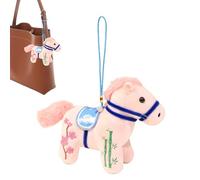 2026 Year Of The Horse Mascot - Plush Backpack Pendant,Chinese New Year Stuffed Horse | Artisual For Kids Teens Adults Fashion Enthusiasts Students Collectors Animal Lovers Birthday Party School