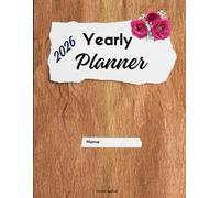 2026 Yearly Planner: Simple Monthly Planner for Productivity: Minimalist Black and White Organizer with Priorities, Notes & Tasks for Work, Study & Personal Goals | By Mayank Agnihotri