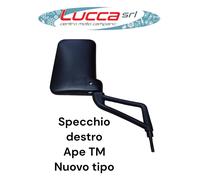 20260-DX Specchio Destro Piaggio Ape TM Nuovo Tipo