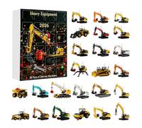 2026s 2026 Calendar Advent For Christmas | 2D Acrylic Vehicle Toy Ornament