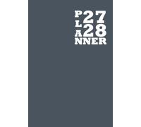 2027 2028 Monthly Planner: 2-Years Schedule Organizer from January 2027 through December 2028 | 6" x 9" Inch Size with Grey Cover
