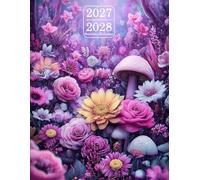 2027-2028 Monthly Planner: Large Two Year Agenda Organizer Diary - 24 Months Calendar with Holidays and Inspirational Quotes.