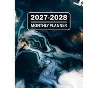 2027-2028 Monthly planner: Large Two Year Daily and Weekly Calendar to Organize Schedule from January 2027 to December 2028 with Holiday and Inspirational Quotes