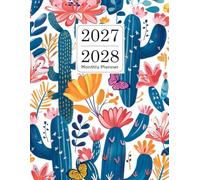 2027-2028 Monthly Planner: Large Two Year Schedule Organizer Diary - 24 Months Calendar (January 2027 through December 2028) with Inspirational Quotes.