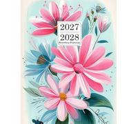 2027-2028 Monthly Planner: Two Year Agenda Organizer Diary - 24 Months Large Calendar from January 2027 to December 2028 with Inspirational Quotes.