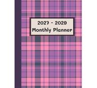 2027-2029 Monthly Planner: 3 Year Calendar 8.5 x 11 Large Size with Holiday Reminders | from JANUARY to DECEMBER 36 Month Organizer Schedule | The ... time and prioritizing to achieve their goals