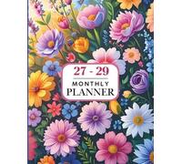 2027-2029 Monthly Planner: 3-Year Calendar with Holidays and Inspirational Quotes. Large 8.5” X 11” Perfect for School, Office, and Home.