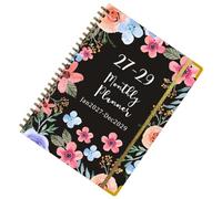 2027-2029 Planner Book 3 Year Spiral Tracking Journal