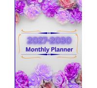 2027-2030 monthly planner: 27 to 30 tracker with holidays and calendar to do tasks daily 48 Months Schedule Organizer with Holidays