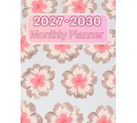 2027-2030 MONTHLY PLANNER: 4YEARS MULTI years calendar and notebook for all type of tasks-usefull and nice to hold