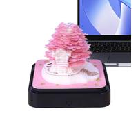 2027 3D Sticky Notes Albero e Casa Design Art Planner Artigianato
