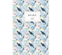 2027 A5 Week to View Diary: January to December 2027 Daily Planner Organiser with UK key dates and observance: Garden Birds Design