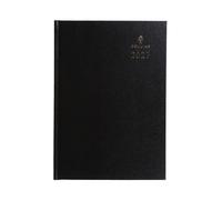 2027 Calendar Year Planner - 12 Month A5 Day-to-Page Diary - Hard Cover in Black