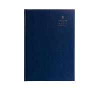 2027 Calendar Year Planner - 12 Month A5 Day-to-Page Diary - Hard Cover in Blue