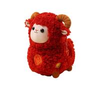 2027 Capodanno Cinese Peluche Pecora Pecora Animale Bambola Cuscino | Cuscino Peluche Animale Per Bambini Adulti Donne Asili Nido Tavoli Casa Scuola Uffici Librerie Divani 30 cm