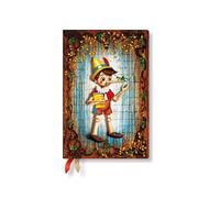 2027 Carlo Collodi, Pinocchio Mini Horizontal Softcover 12-Month Weekly Planner, 176pg, 100gsm by Paperblanks (Fairy Tale Collection)