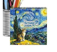 2027 Cat Starlight Themed Wall Calendar - Funny Cute Monthly Planner