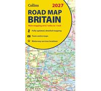 2027 Collins Road Map of Britain: Folded map
