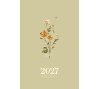 2027 Dated Planner for Organization & Productivity - Includes Monthly Budget Planning, Habit Tracker, Goal Setting & Daily logs