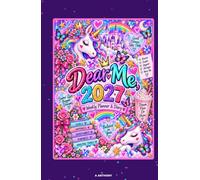 2027 Dear Me: 5.5" x 8.5" Teen girls diary. North America Format. Week view per double page, multiple special notes areas to journal & write.