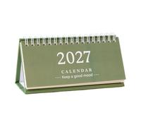 2027 Desk Calendar Spiral Binding Standing Monthly Agenda Organizer