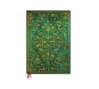 2027 Emerald Flower Grande Vertical Hardcover 12-Month Weekly Planner, 160pg, 100gsm by Paperblanks (Nature's Grace)