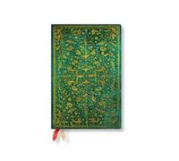 2027 Emerald Flower Mini Horizontal Hardcover 18-Month Weekly Planner, 208pg, 80gsm by Paperblanks (Nature's Grace)