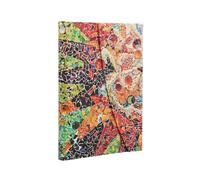 2027 Gaudi's Sun Midi Horizontal Hardcover 12-Month, 176pg, 100GSM, 2027 Planners by Paperblanks (Gaudi's Mosaics)