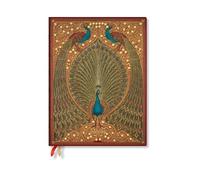 2027 Hafiz's Peacocks Ultra Vertical Hardcover 18-Month Weekly Planner, 208pg, 80gsm by Paperblanks (Sangorski & Sutcliffe)