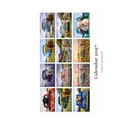 2027 Highland Cow Wall Calendar: Large Print Edition