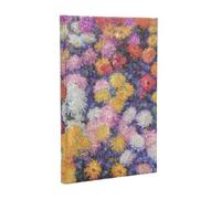 2027 Monet’s Chrysanthemums Mini 12-Month Hardcover Dayplanner (Elastic Band Clo