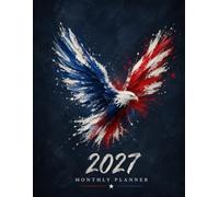 2027 Monthly Planner: Each Month on One Page, 8.5 x 11 inches, January through December
