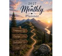2027 Monthly Planner: Each Month on One Page, 8.5 x 11 inches, January through December
