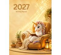 2027 Monthly Planner: Each Month on Two Pages, 8.5 x 11 inches, January through December