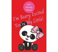 2027 Monthly Planner for Alpha Omicron Pi Sorority: Panda Cover. 6x9 Inches. 39 Pages. Includes a Big-Little Picture Page.