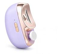 2027 NEW Electric Nail Clipper with File, 2 Speeds, USB-C Rechargeable | LED light and clipping catcher for everyday fingernail care at home or on the go(Purple)