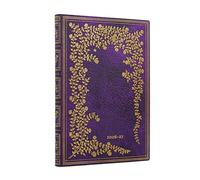 2027 New York Rose (Gilded Age) Midi 18-Month Softcover Dayplanner (Elastic Band Closure) Horizontal