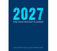 2027 One Page per Day Planner