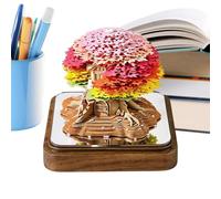 2027 Paper Sculpture Calendar - Artistic Tear Away Desk Memo Book