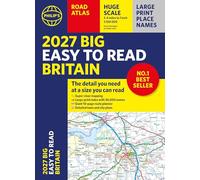 2027 Philip's Big Easy to Read Britain Road Atlas (A3 Paperback): The detail you need at a size you can read