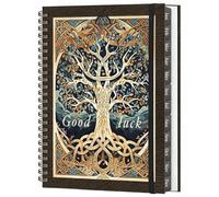 2027 Planner Weekly and Monthly, Monthly & Weekly Planner with Tabs, Twin-Wire Binding A5 Diary 2027 Week to View(Tree of Life)