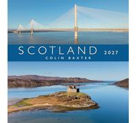 2027 Scotland Calendar: Scotland Square - Wall Calendar - Month to View - 12 Months
