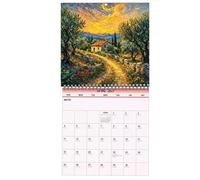 2027 Sunflower Wall Calendar - 12 Month Monthly Planner | Decorative Schedule Organizer | Home Office School Dorm Classroom Farmhouse Wall Planning
