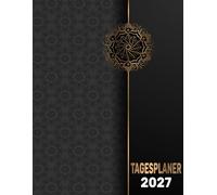 2027: Tagesplaner 1 tag 1 seite mit uhrzeit von 7:00 bis 21:30 Uhr für 365 Tage | von Januar bis Dezember 2027 | ein Monat = Seiten | din A4